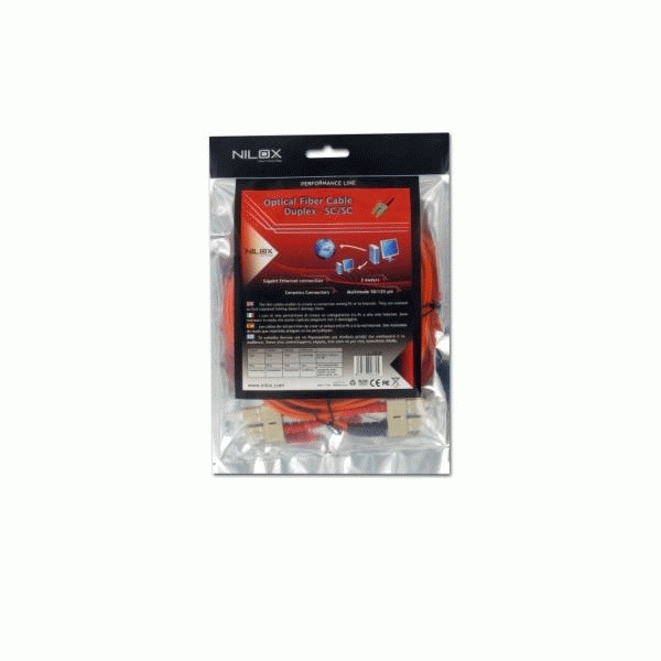 Nilox 07NXDF05SS201 InfiniBand og fiberoptisk kabel 5 m SC