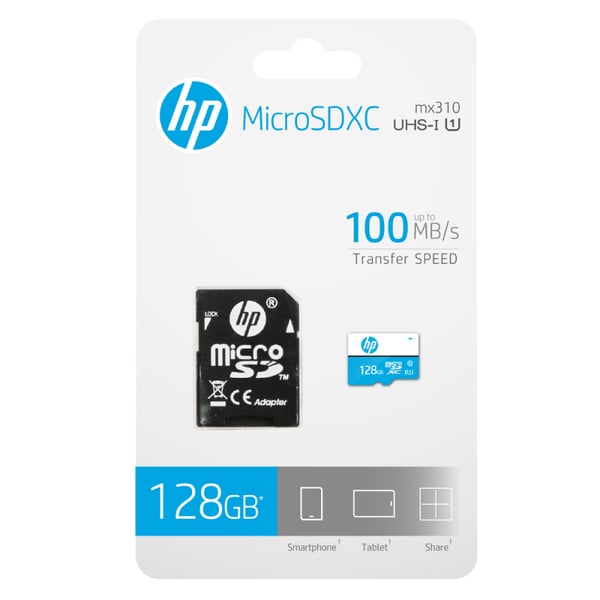 HP HFUD128-1U1BA hukommelseskort 128 GB MicroSDXC UHS-I Klasse 10