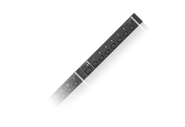 ATEN PE8324G-AX strømforsyningsenhed (PDU) 24 AC stikkontakt(er) Sort