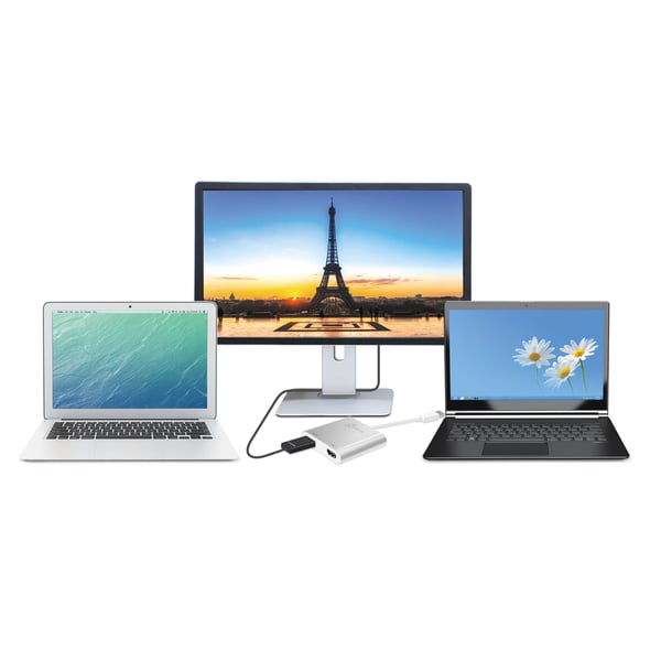 j5create JUA365-N USB™ 3.0 till dubbel HDMI-adapter för flera skärmar