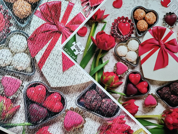 Tactic Sweets for My Sweet 1000 pcs Puslespil 1000 stk Kunst