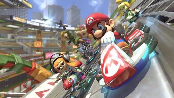 Nintendo Mario Kart 8 Deluxe Saksa, Hollanti, Englanti, Espanja, Ranska, Italia, Japani, Portugali, Venäjä Nintendo Switch