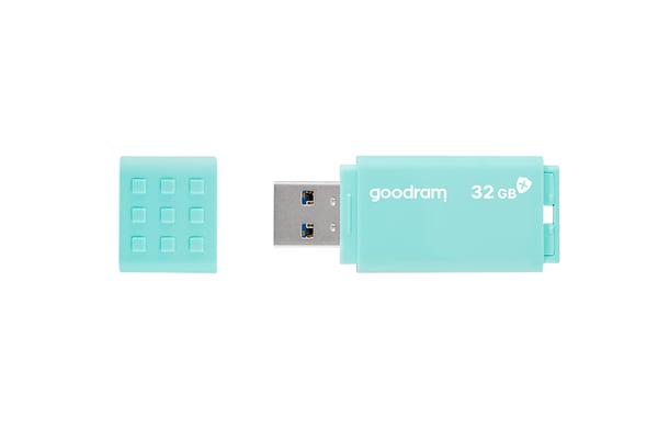 Goodram UME3 USB-muisti 32 GB USB A-tyyppi 3.2 Gen 1 (3.1 Gen 1) Turkoosi