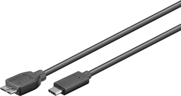 Microconnect USB3.1CAMIB3.01 USB-kaapeli USB 3.2 Gen 1 (3.1 Gen 1) 1 m USB C Micro-USB B Musta Microconnect USB3.1CAMIB3.01 USB-kaapeli USB 3.2 Gen 1 (3.1 Gen 1) 1 m USB C Micro-USB B Musta