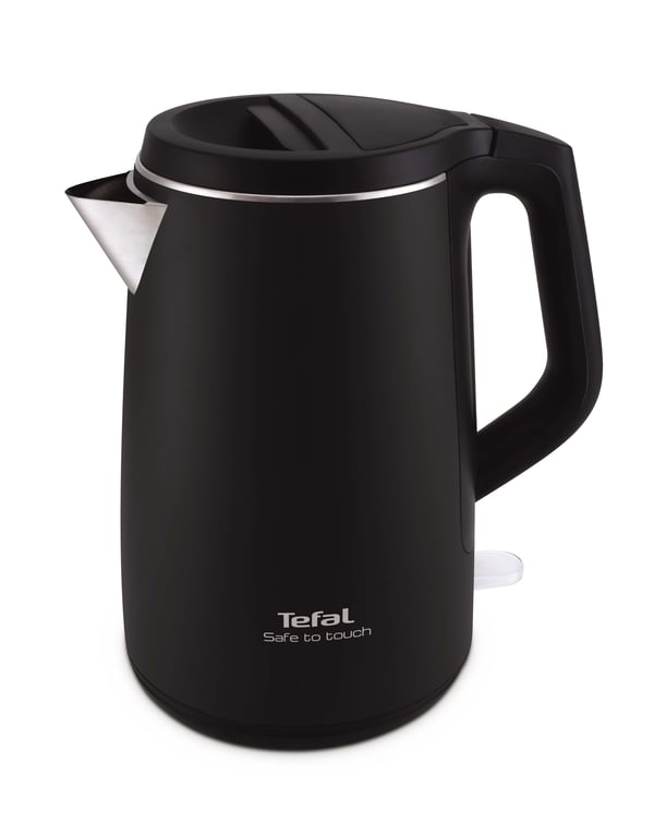 Tefal KO3718 vattenkokare 1,5 l 2400 W Svart, Rostfritt stål