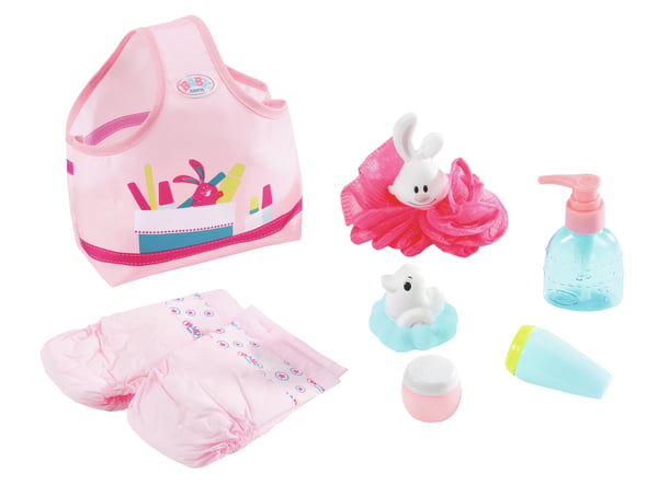 BABY born Bathtime Wash & Go Dockstillbehörsset