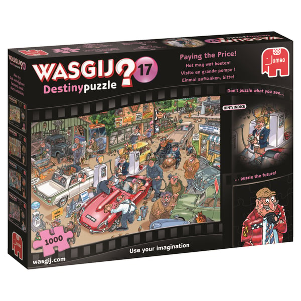 Wasgij Destiny 17: Paying the Price! 1000 pcs Puslespil 1000 stk Tegnefilm