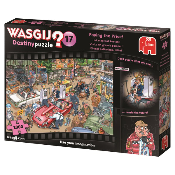Wasgij Destiny 17: Paying the Price! 1000 pcs Puslespil 1000 stk Tegnefilm