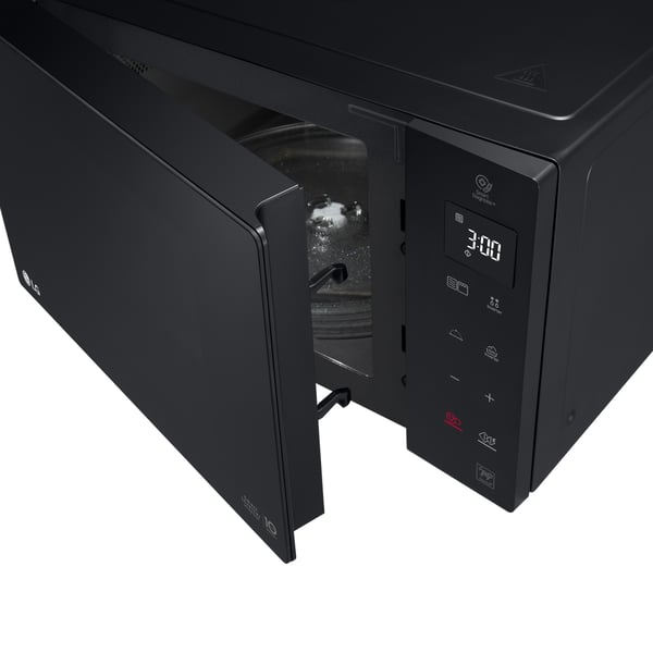 LG MH6535GDS mikroaaltouuni Musta Yhdistelmämikroaaltouuni Pöytämalli 25 L 1150 W