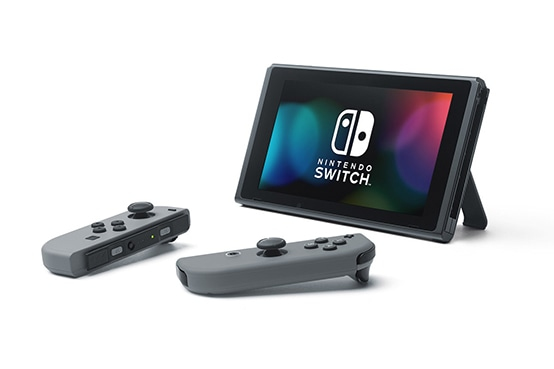 Nintendo Switch V2 2019 bærbar spilkonsol 15,8 cm (6.2") 32 GB Wi-Fi Grå