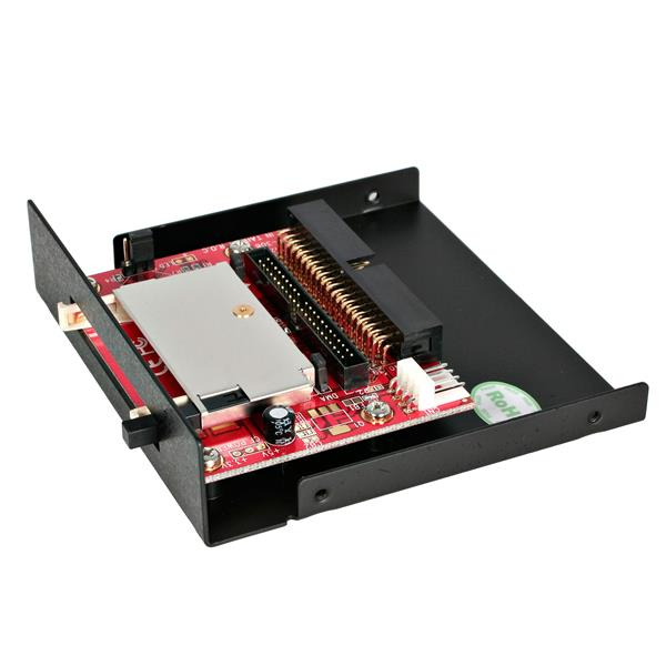 StarTech.com 3,5-tums enhetsfack IDE till CF SSD-kortläsare - CompactFlash - Solid State Drive