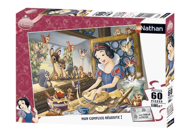 Nathan Puzzle Blancanieves de 60 piezas (27.5x19.2 cm) (Ravensburger 86554) Nathan Puzzle Blancanieves de 60 piezas (27.5x19.2 cm) (Ravensburger 86554)