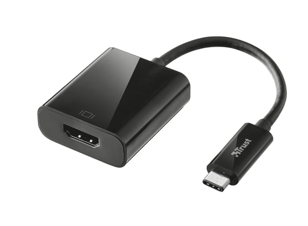 Trust 21011 USB grafisk adapter Sort