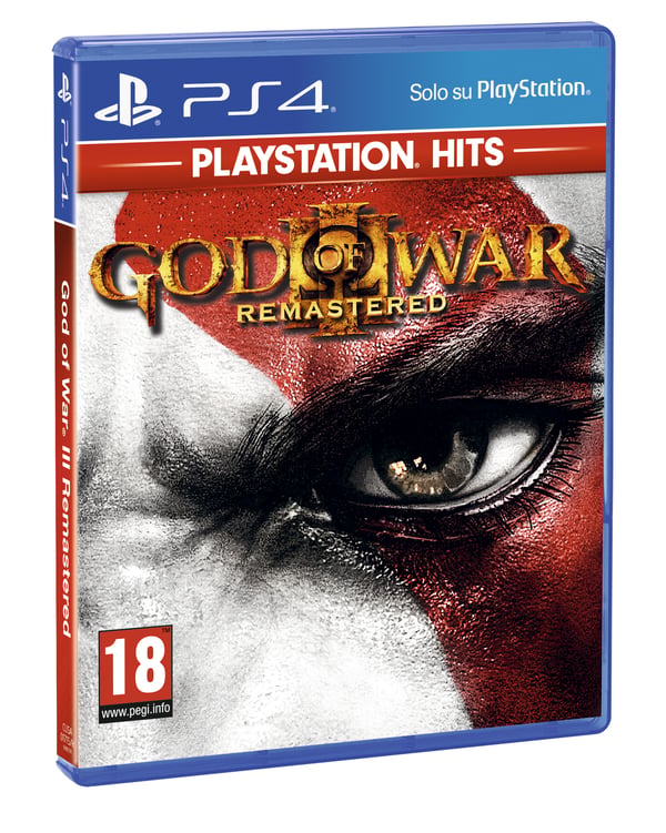 Sony Interactive Entertainment God of War III Remastered - PS Hits Remastrad Engelska, Italienska PlayStation 4
