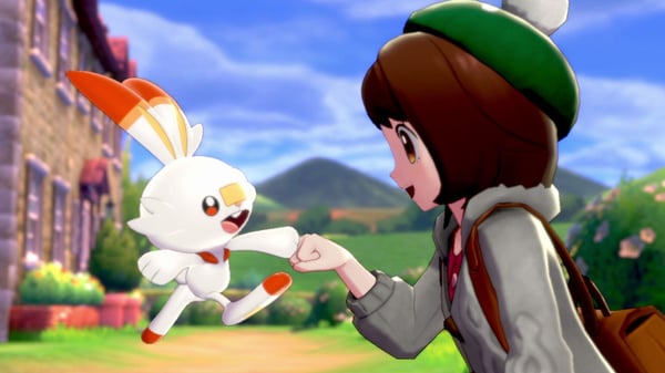 Nintendo Pokémon Bouclier Standard Tysk, Engelsk, Koreansk, Spansk, Fransk, Italiensk, Japansk Nintendo Switch