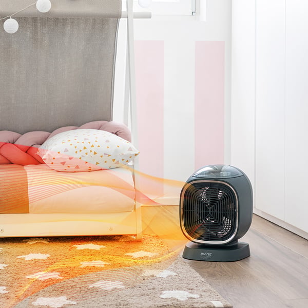 Imetec Silent Power inomhus Blå 2200 W Elektrisk värmefläkt