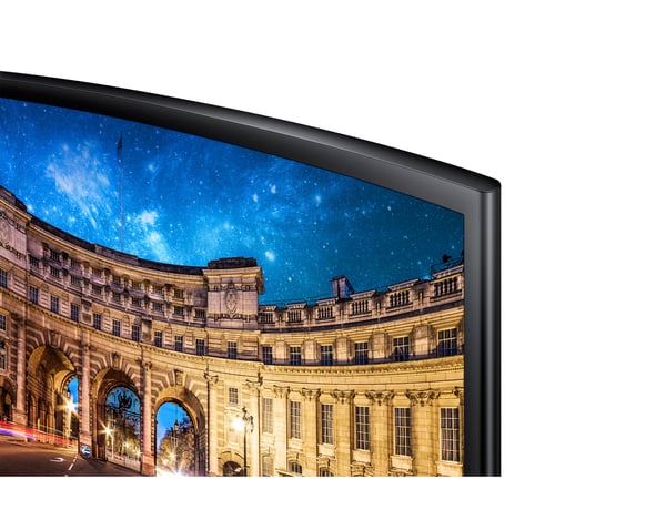 Samsung LC27F396FHU platta pc-skärmar 68,6 cm (27") 1920 x 1080 pixlar Full HD LED Svart