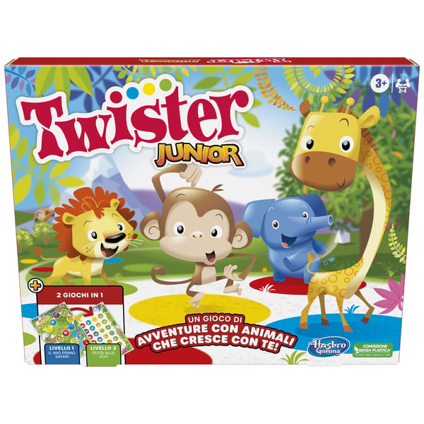 Hasbro Gaming Twister Junior Brætspil Rejser/eventyr