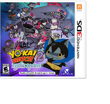 Nintendo YO-KAI WATCH 2: Psychic Specters, PC Vakio Nintendo YO-KAI WATCH 2: Psychic Specters, PC Vakio