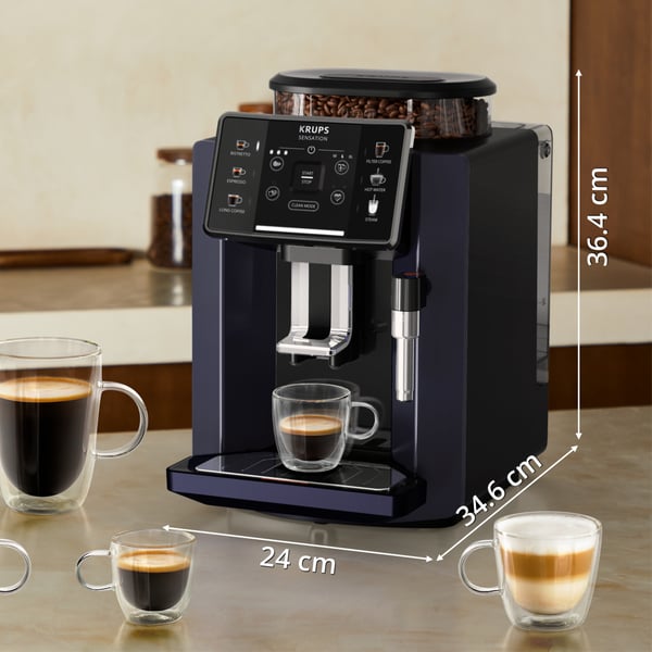 Krups Sensation C50 EA910B Helautomatisk Espressomaskin 1,7 l