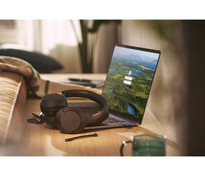 Philips TPV TAH8507BK Hörlurar Trådlös Huvudband Samtal/musik Bluetooth Svart