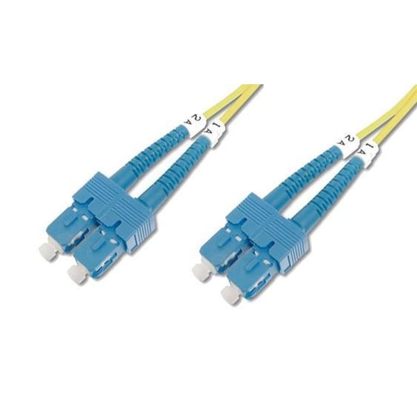 Techly 1m SC/SC 9/125 InfiniBand och fiberoptisk kabel Gul Techly 1m SC/SC 9/125 InfiniBand och fiberoptisk kabel Gul