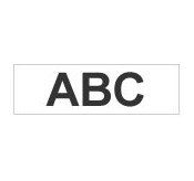 Brother Gloss Non-Laminated Labelling Tape - 12mm, Black/White etikett-tejp TZ