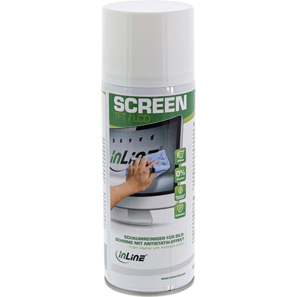 InLine 43204A rensegrej til værktøj LCD/TFT/plasma 400 ml