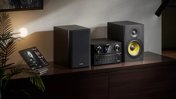 Philips TAM8905M2/10 kodin äänentoistolaite Kodin mikroaudiojärjestelmä 100 W Musta