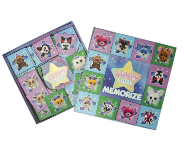 Tactic Lumo Stars 55849 brætspil Kortspil Matching