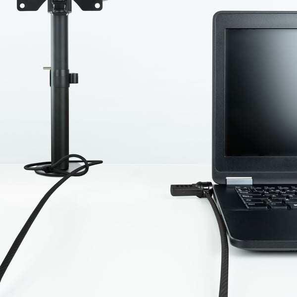 TooQ TQCLKC0015-G kabellås Grå 1,5 m