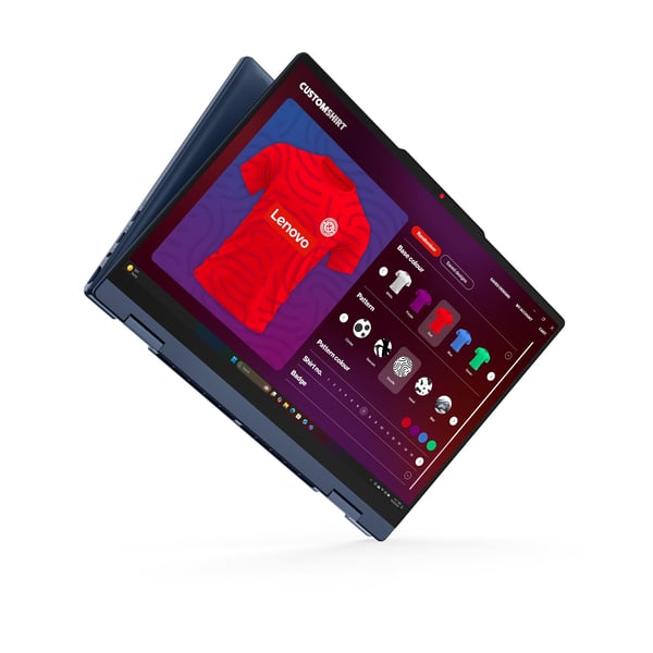 Lenovo IdeaPad 5 2-in-1 14IPH11 Copilot+ PC Intel Core Ultra 5 322 Hybrid (2-i-1) 35,6 cm (14") Berøringsskærm WUXGA 16 GB DDR5-SDRAM 512 GB SSD Wi-Fi 6 (802.11ax) Windows 11 Home Blå Italiensk
