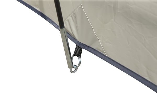 Bestway 60305 havetelt 3,9 x 3,9 m Sort, Grå Stof