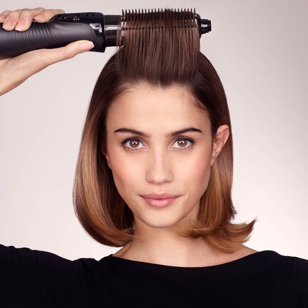 Braun Satin Hair 7 AS 720 Kuumailmaharja Höyry Musta, Hopea 700 W 2 m