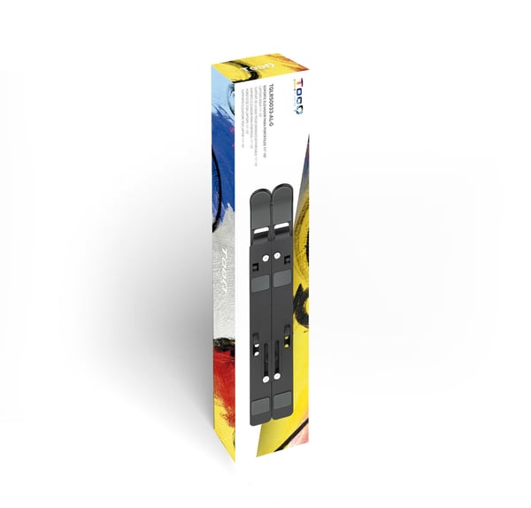TooQ TQLRS0033-AL-G laptop stativ Stander til laptop og tablet Grå 38,1 cm (15")