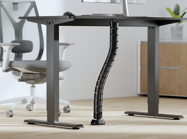 Equip 650861 kabelorganisator Skrivebord Kabelmuffe Sort 1 stk