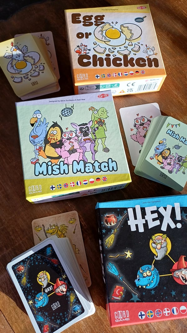 Tactic Mish Match Kortspil Matching