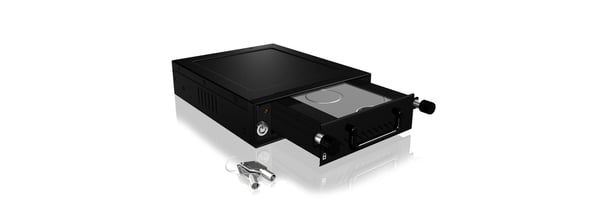 ICY BOX IB-148SSK-B 13,3 cm (5.25") Opbevaring drev bakke Sort