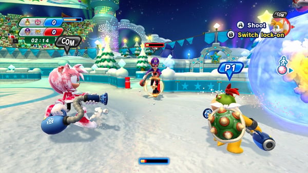 Nintendo Mario & Sonic aux Jeux Olympiques d'Hiver de Sotchi 2014 Standard Tysk, Engelsk, Spansk, Fransk, Italiensk Wii U