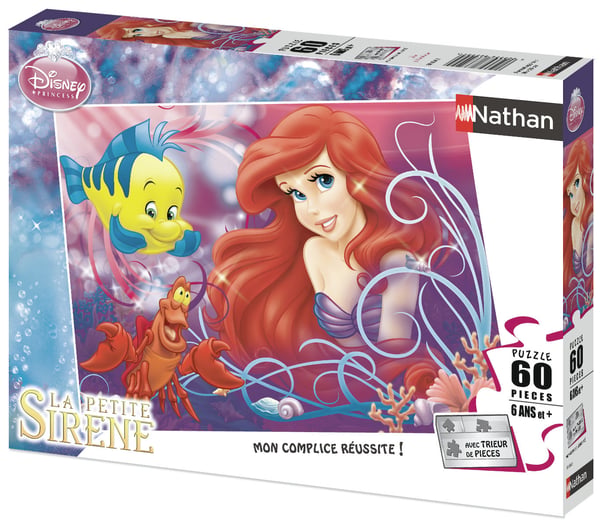 Nathan Puzzle La Sirenita de 36 piezas (27.5x19.2 cm) (86634)