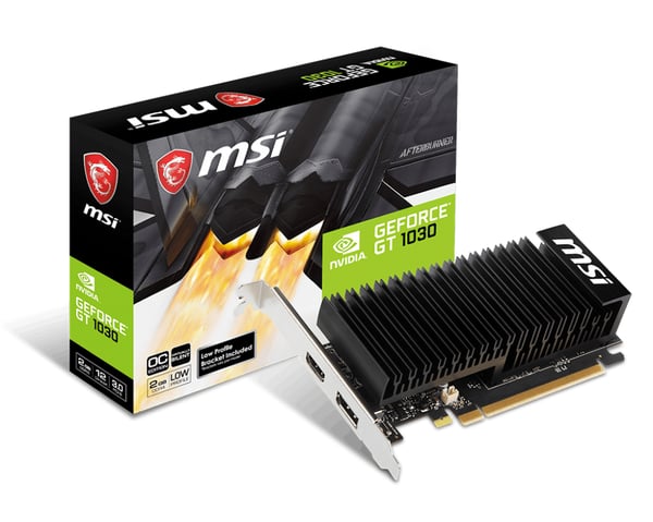 MSI V809-2825R NVIDIA GeForce GT 1030 2 GB GDDR4 MSI V809-2825R NVIDIA GeForce GT 1030 2 GB GDDR4
