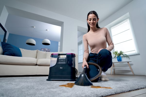 Hoover HS530 011 Stående vakuum Vekselstrøm Tør&våd Vand Poseløs 0,8 L 400 W Sort
