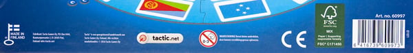 Tactic Flags around the World Brädspel Utbildning