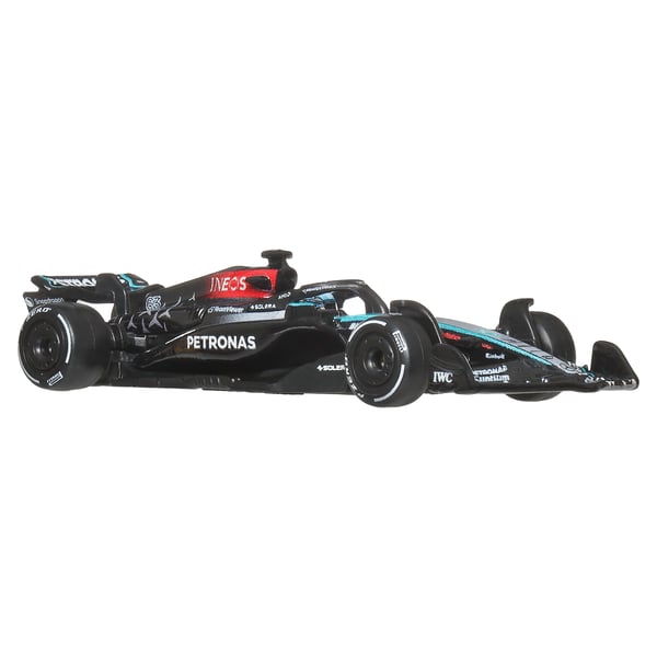 HOT WHEELS PREMIUM Mercedes-Benz 2024 George Russell racerbilmodel (JBM18)