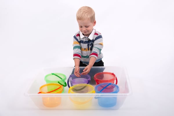 Tickit Translucent Colour Buckets