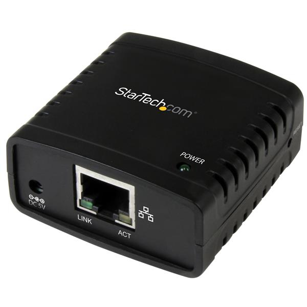 StarTech.com PM1115U2 tulostinpalvelin Ethernet LAN Musta