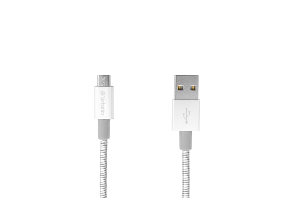 Verbatim Micro USB synkroniserings- og opladningskabel 100 cm, sølv