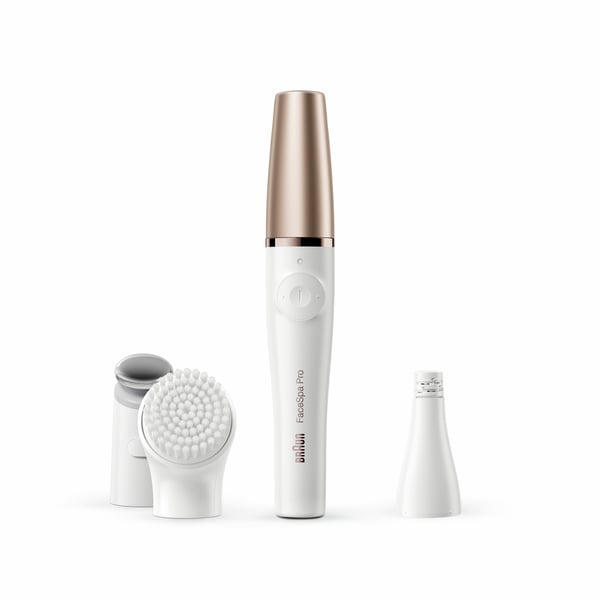 Braun FaceSpa Pro 911 10 pincetter Vit, brons