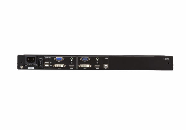 ATEN CL3800NW rack 47 cm (18.5") 1920 x 1080 pixlar Metall, Plast Svart 1U
