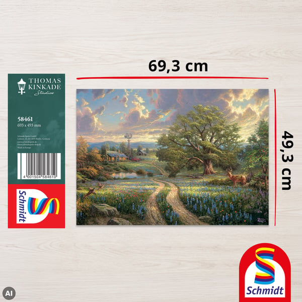 Schmidt® Spiele 58461 palapeli Kuviopalapeli 1000 kpl